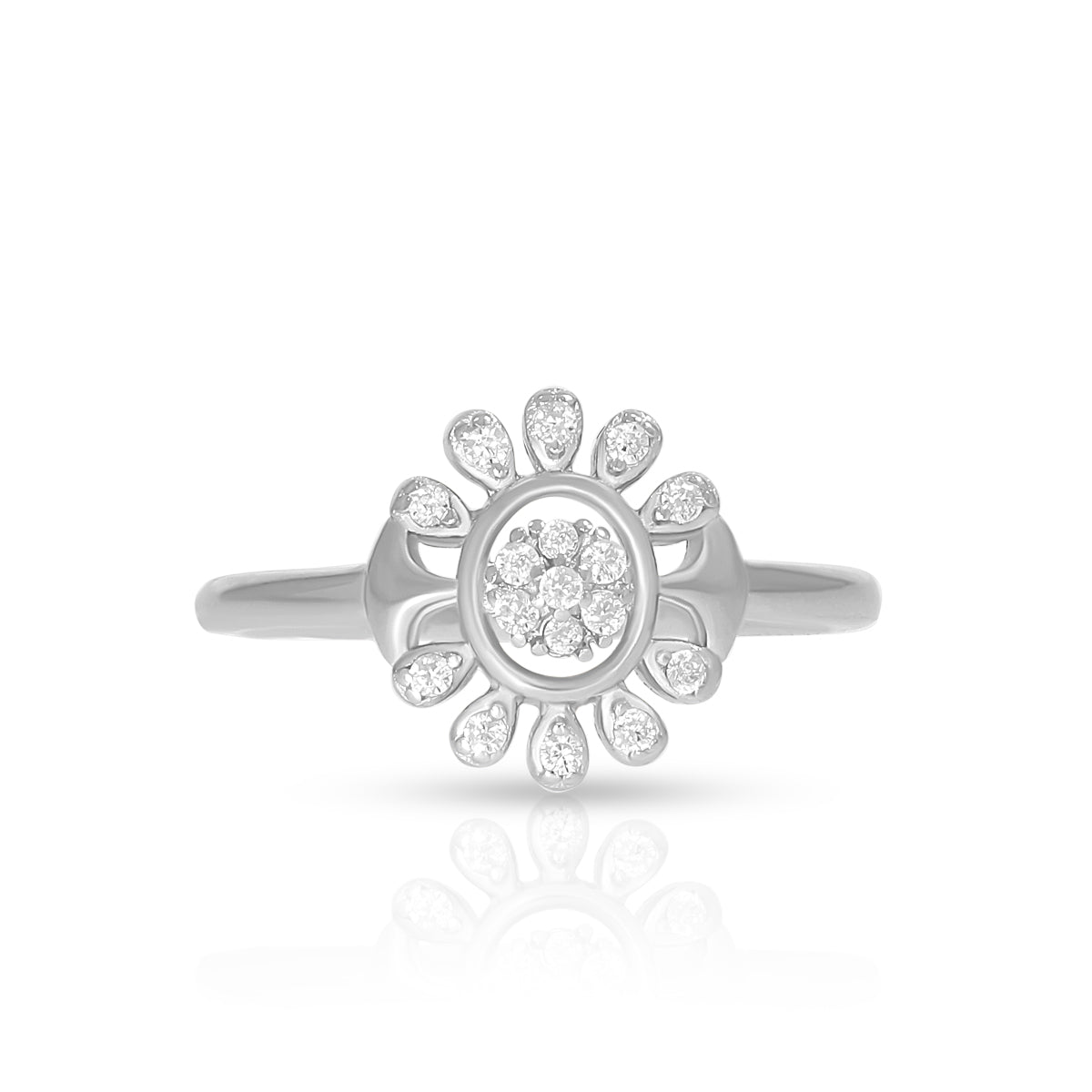 Graceful Flower Design Ring