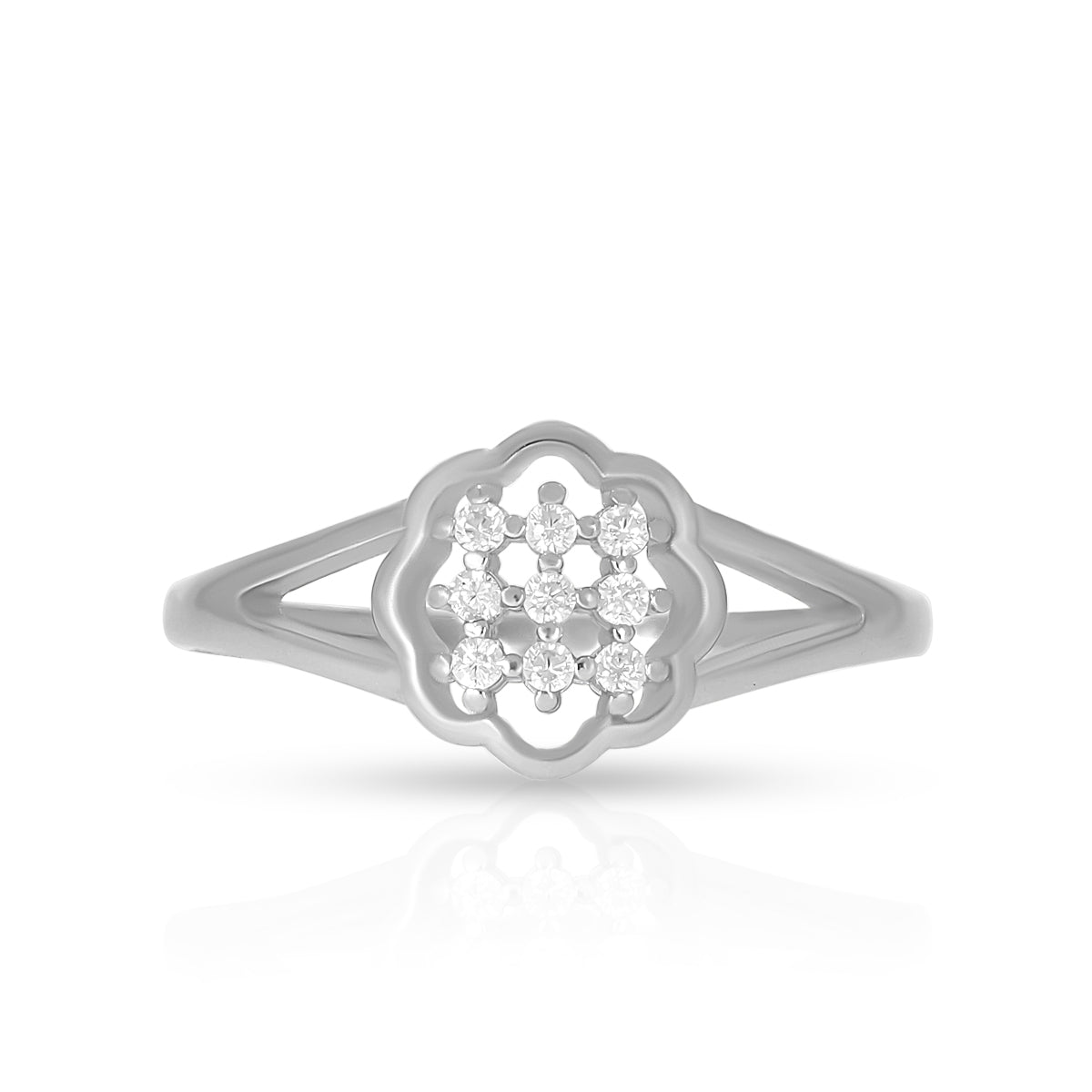Delicate Flower Shape Ring