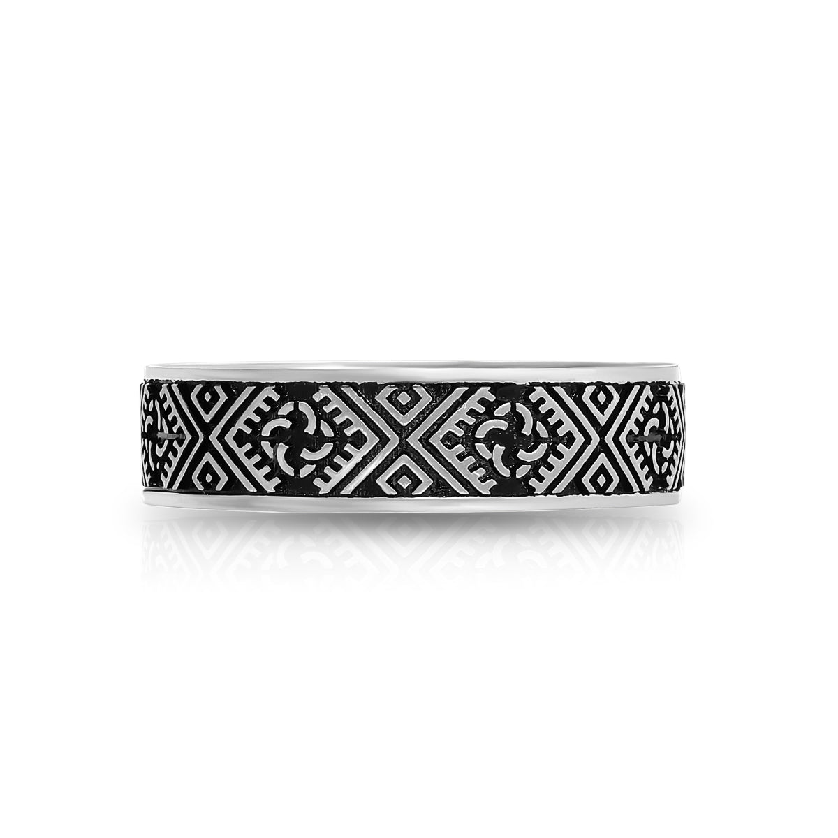 Classic Motif Pattern Ring