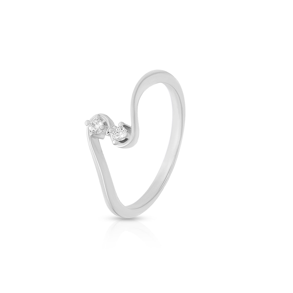 Two Stone Design Ring