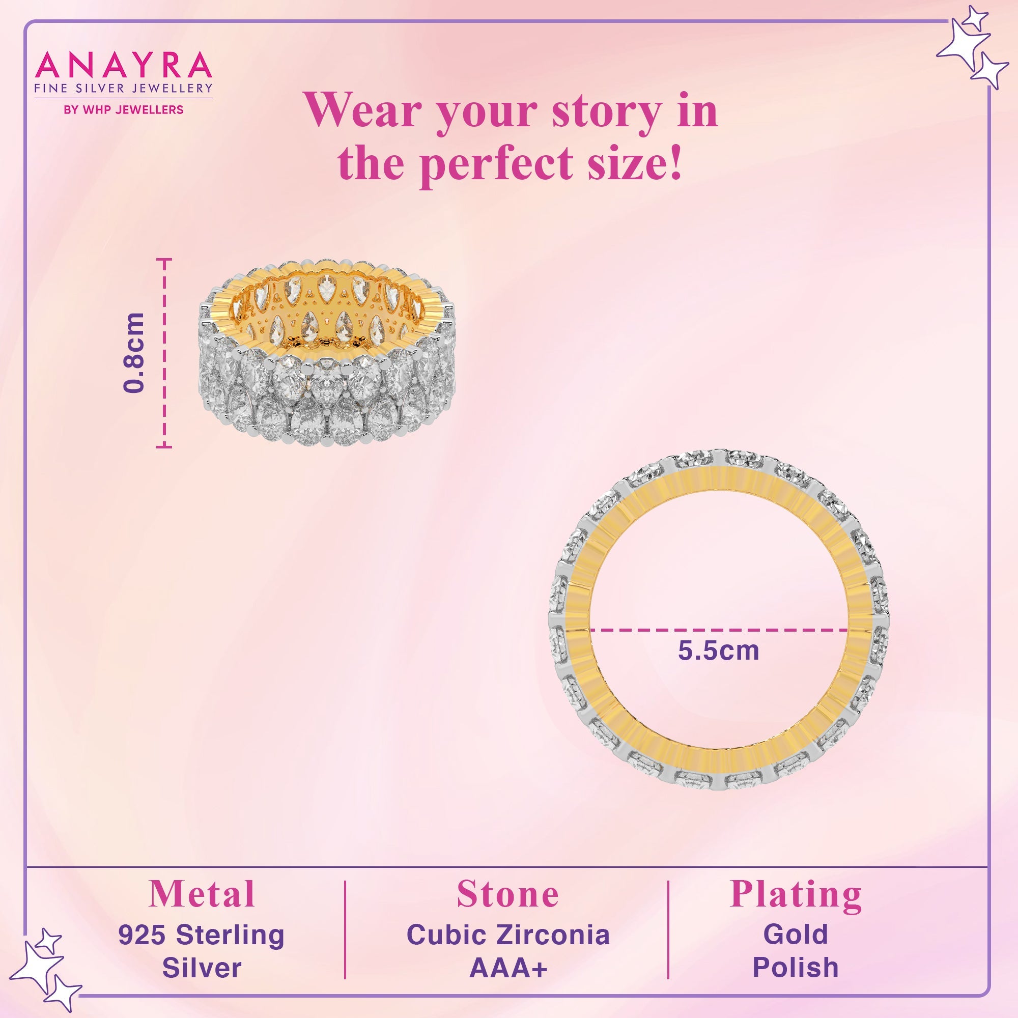 Forever Spark Diamond Band