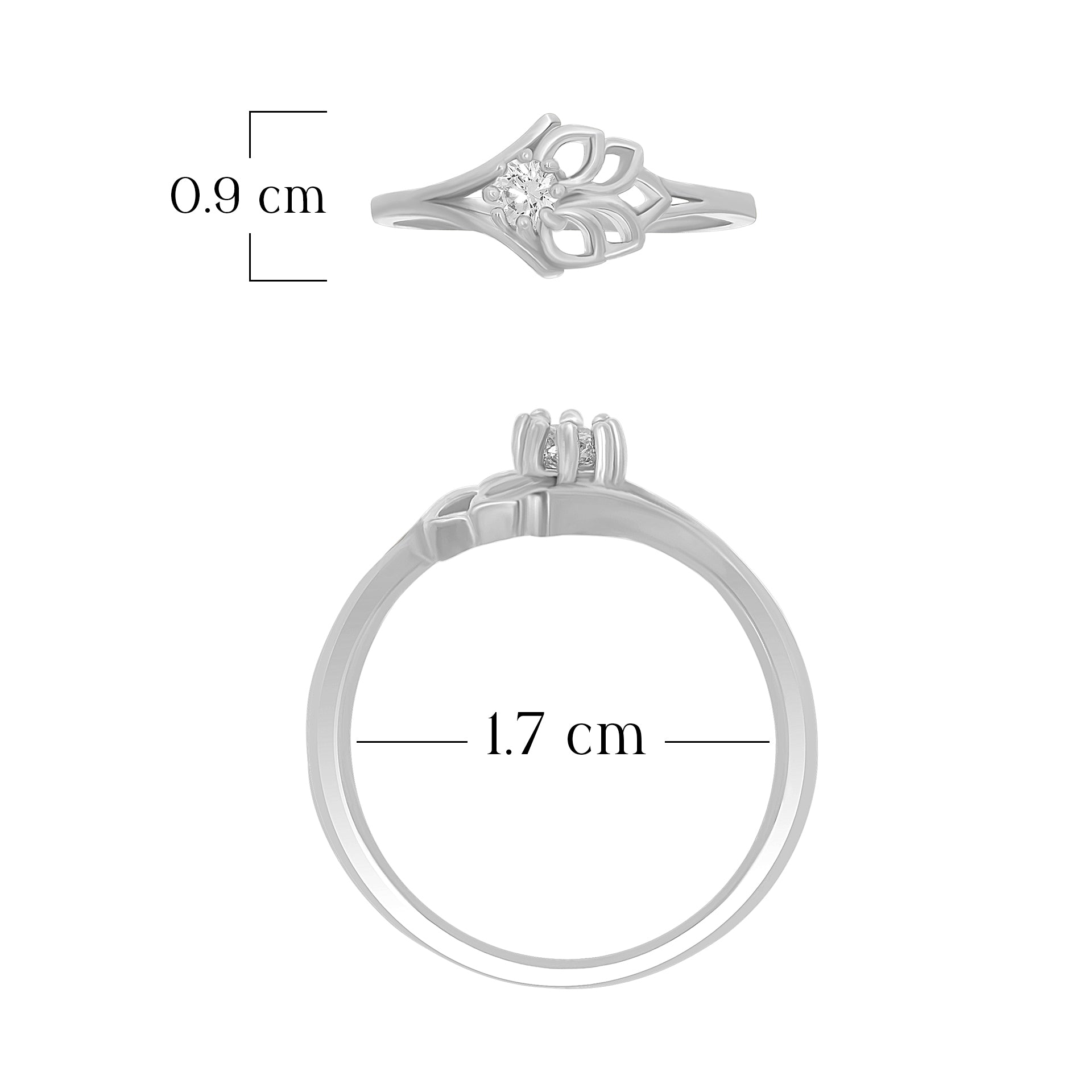 Timeless Flower Pattern Ring