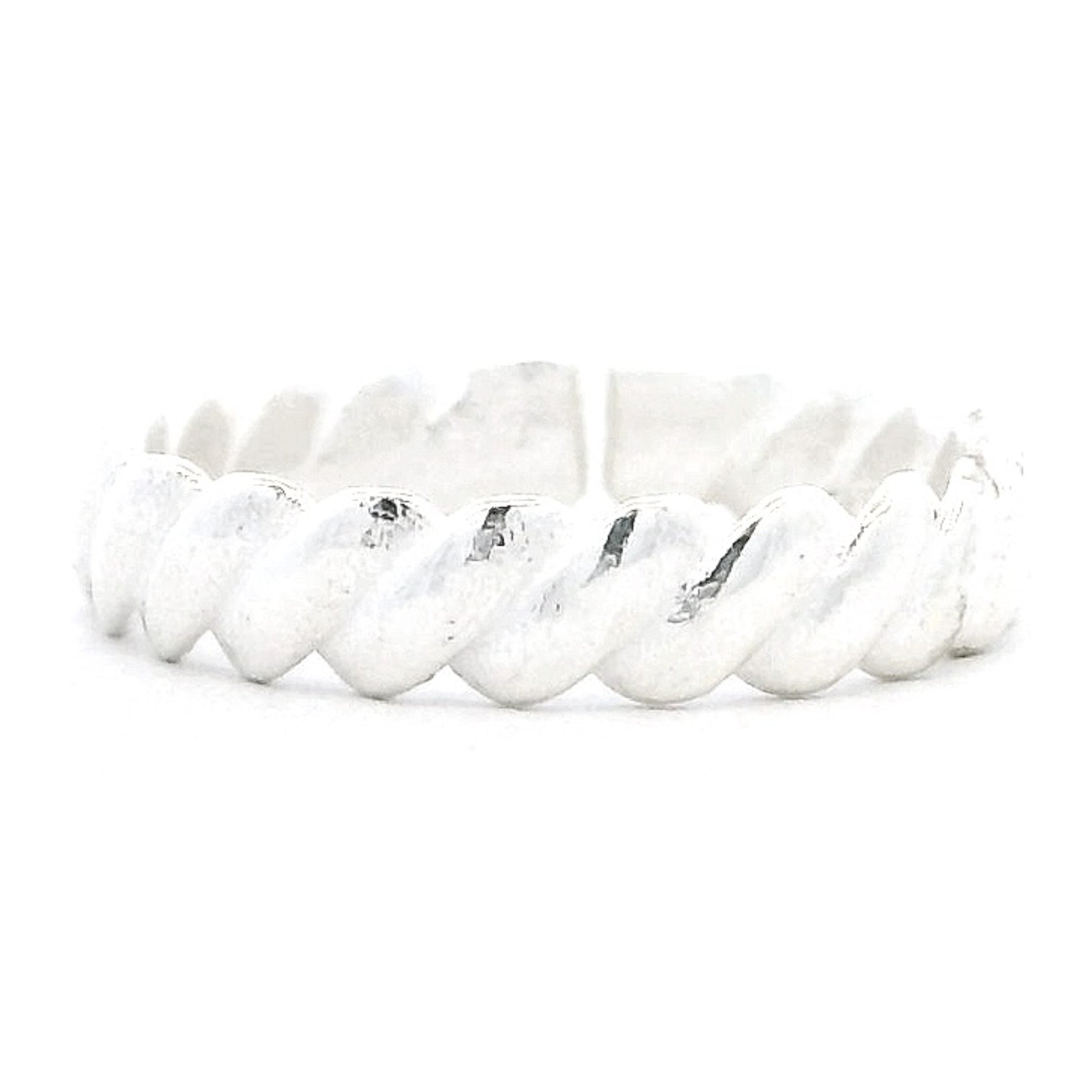 Twisted Silver Toe Rings