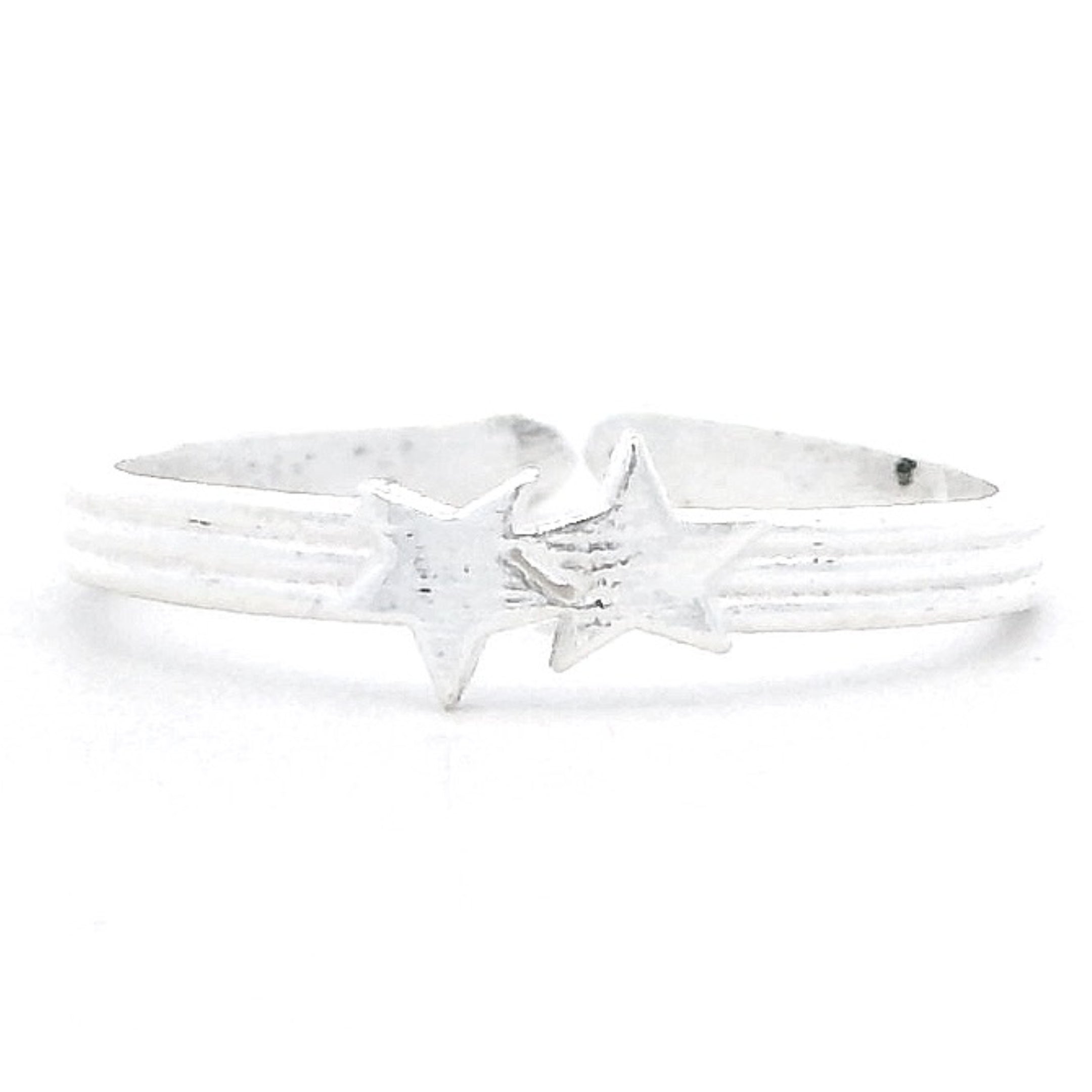 Twinkling Star Silver Toe Rings