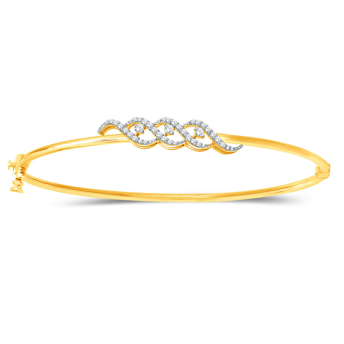 Minimalist Shine Diamond Kada