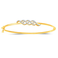Minimalist Shine Diamond Kada