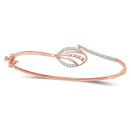 Modern Shine Diamond Kada