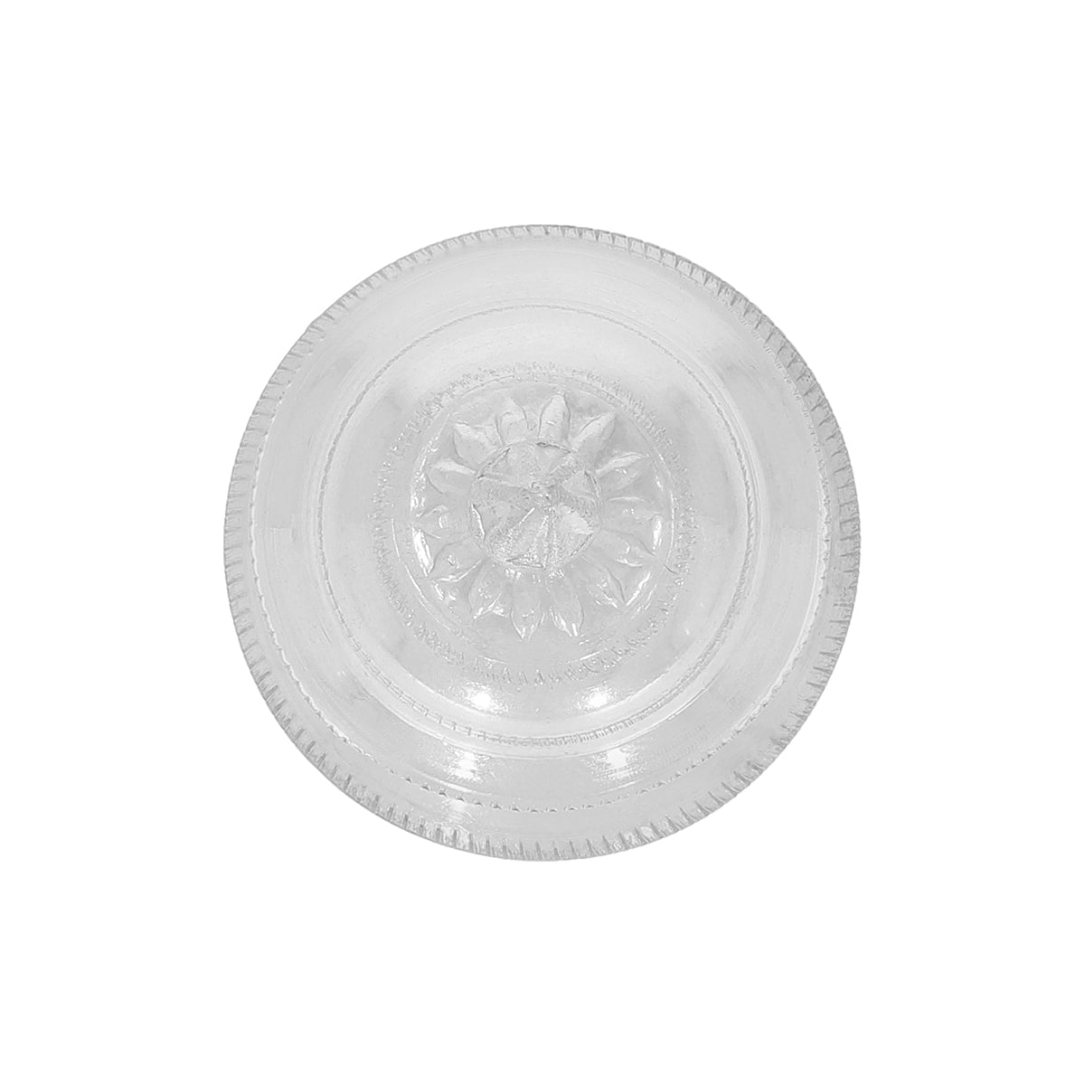 Silver Karanda For Pooja