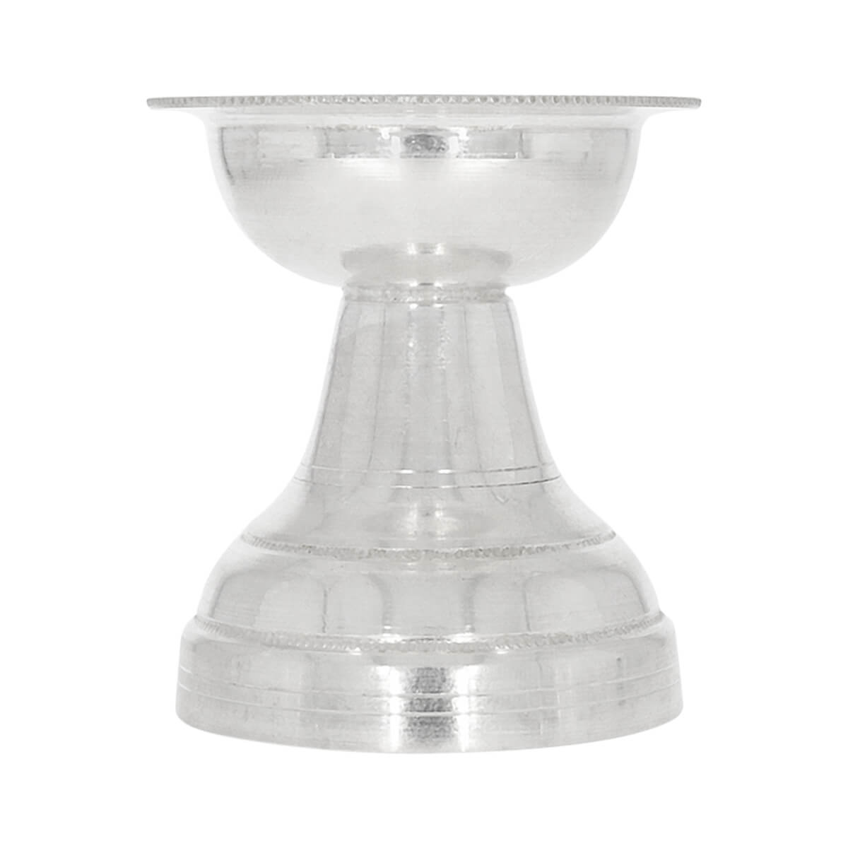 Silver Plain Niranjan For Pooja
