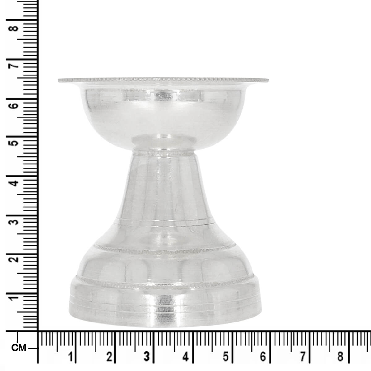 Silver Plain Niranjan For Pooja