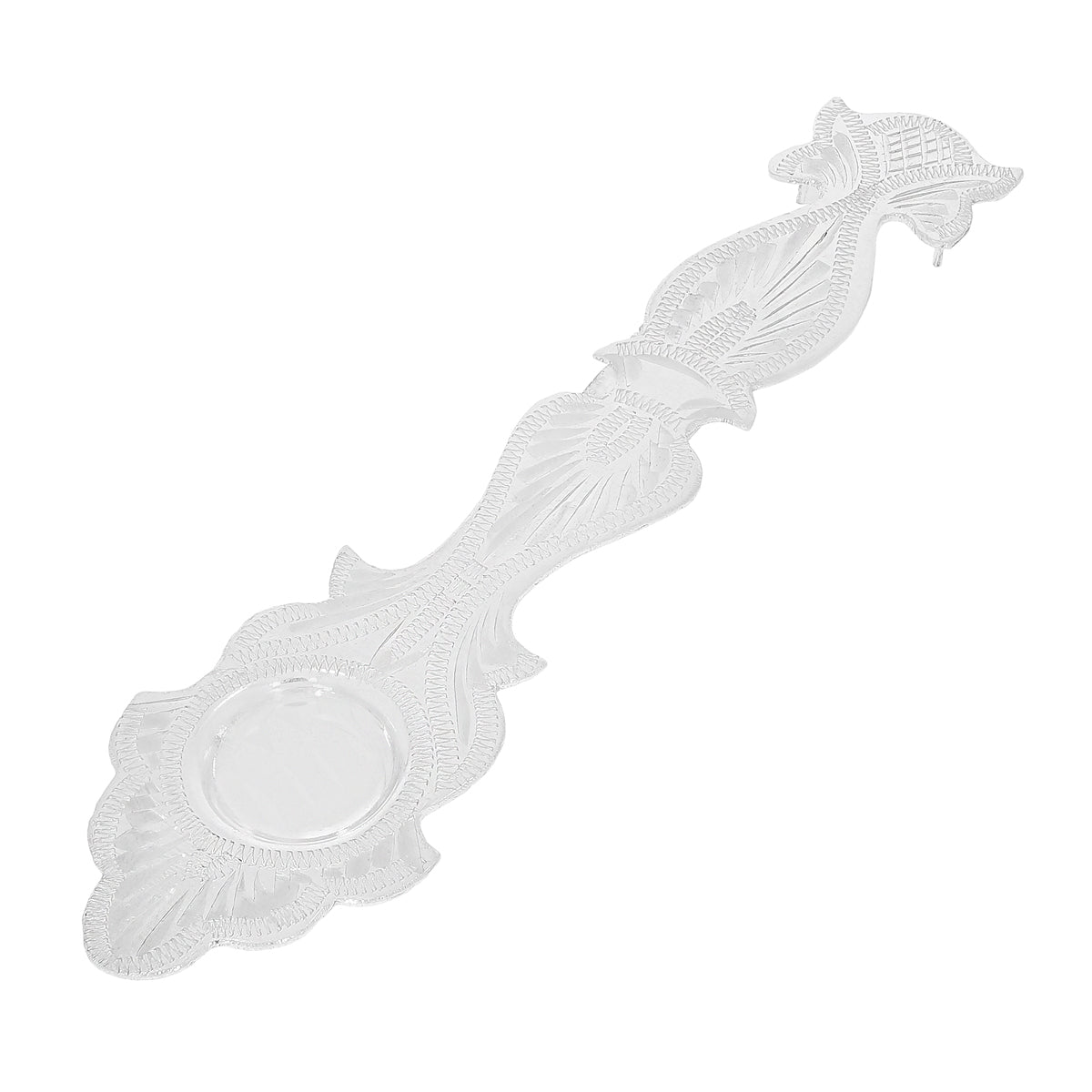 Silver Camphor Arti For Pooja