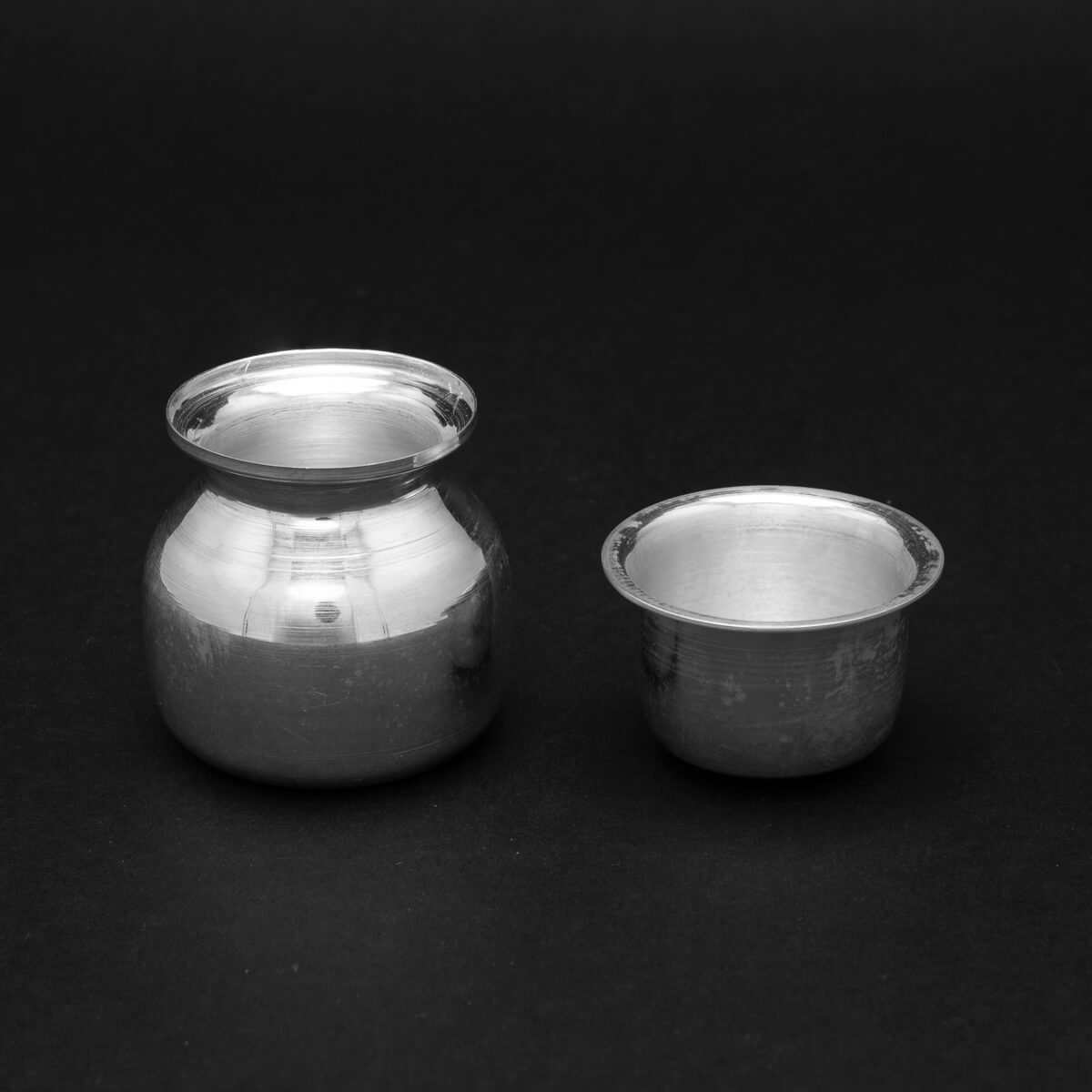 Silver Loti Bhandi For Pooja