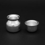 Silver Loti Bhandi For Pooja