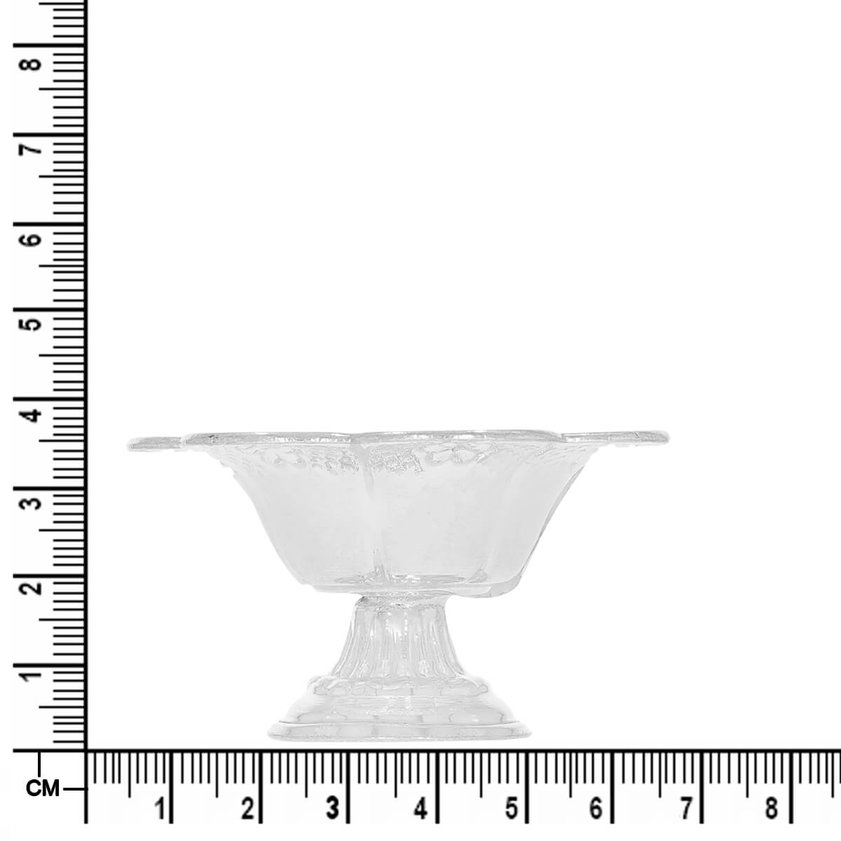 Celestial Flicker Silver Diya