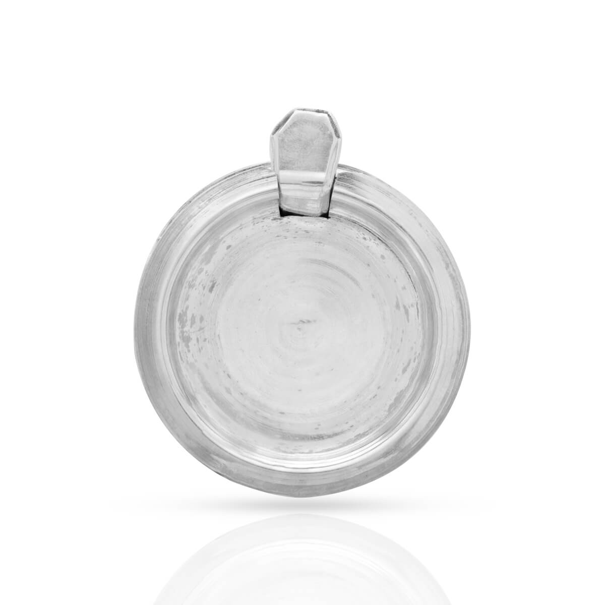 Polished Glow Silver Ghee Pot