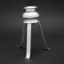 Silver Abhishek Pot With Tripot Stand