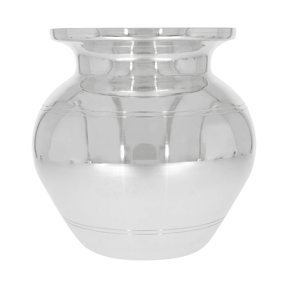 Posh Radiance Silver Kalash