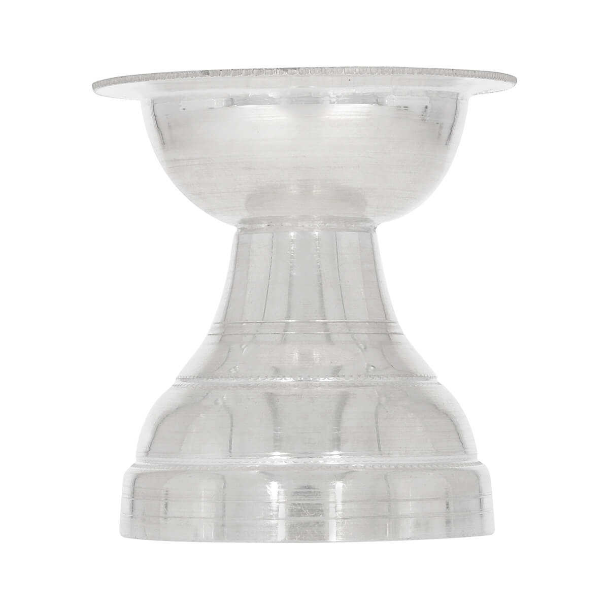 Traditional Silver Diya For Pooja