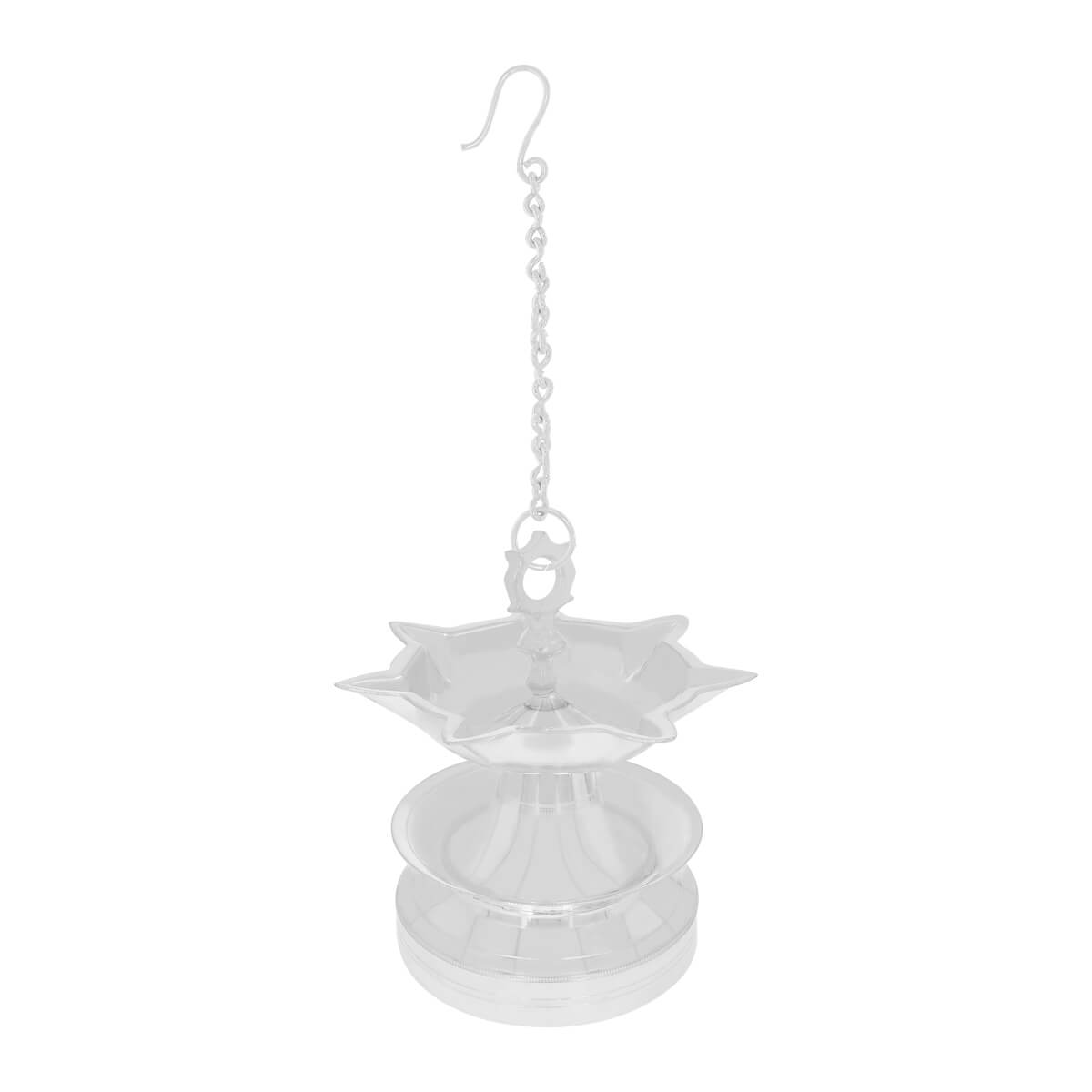 Elegant Lustre Silver Laman Diwa