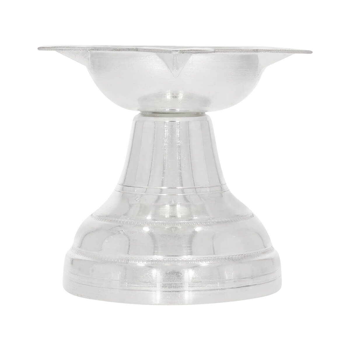 Spiritual Shine Silver Diya