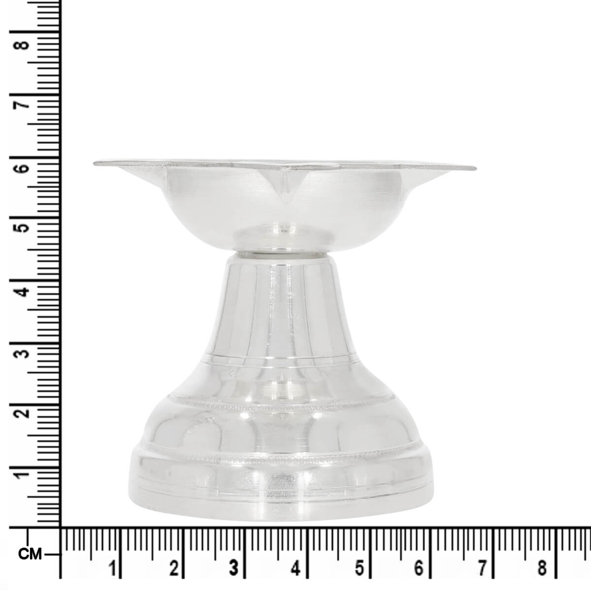 Spiritual Shine Silver Diya
