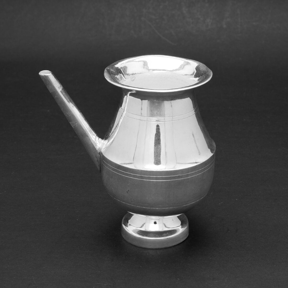 Silver Loti Zari For Pooja