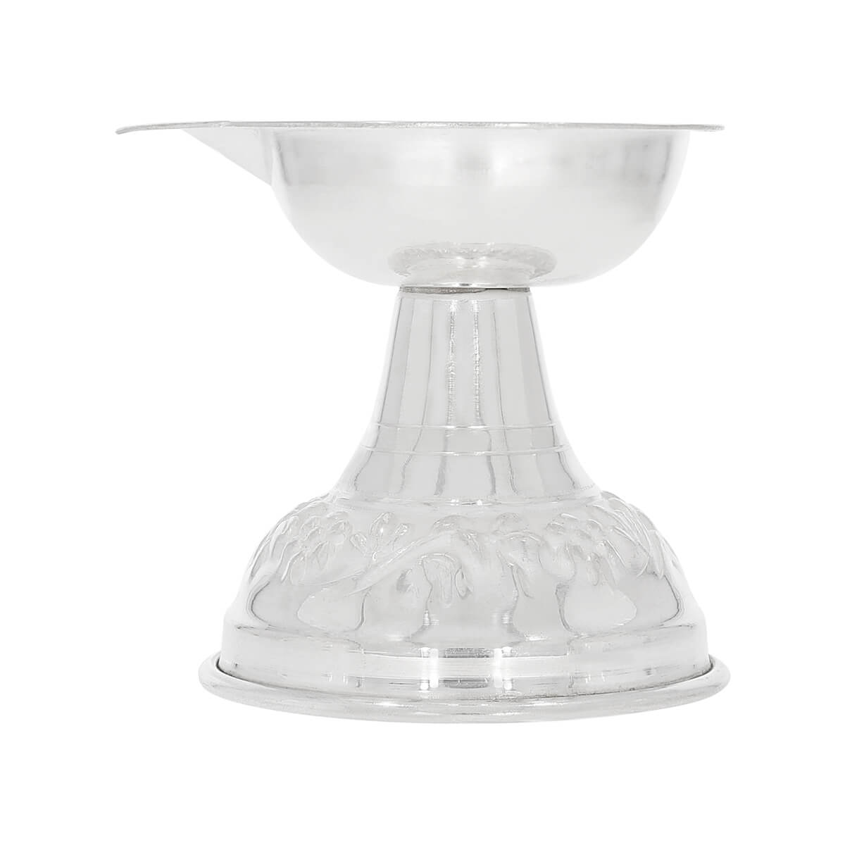Silver Ekmukhi Niranjan For Pooja