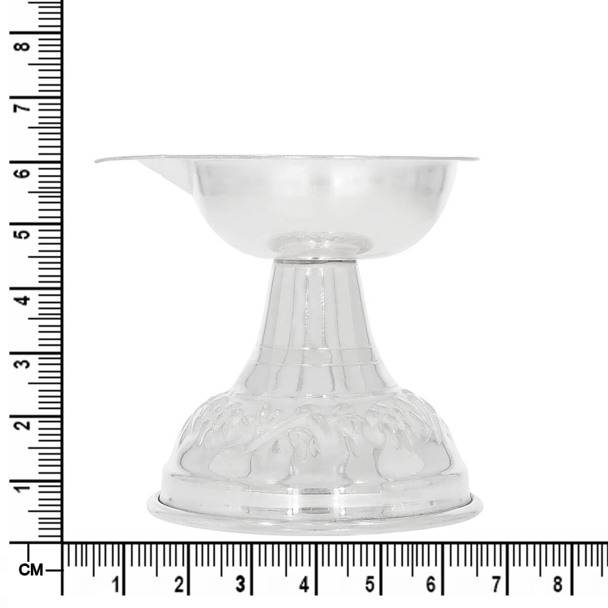 Silver Ekmukhi Niranjan For Pooja