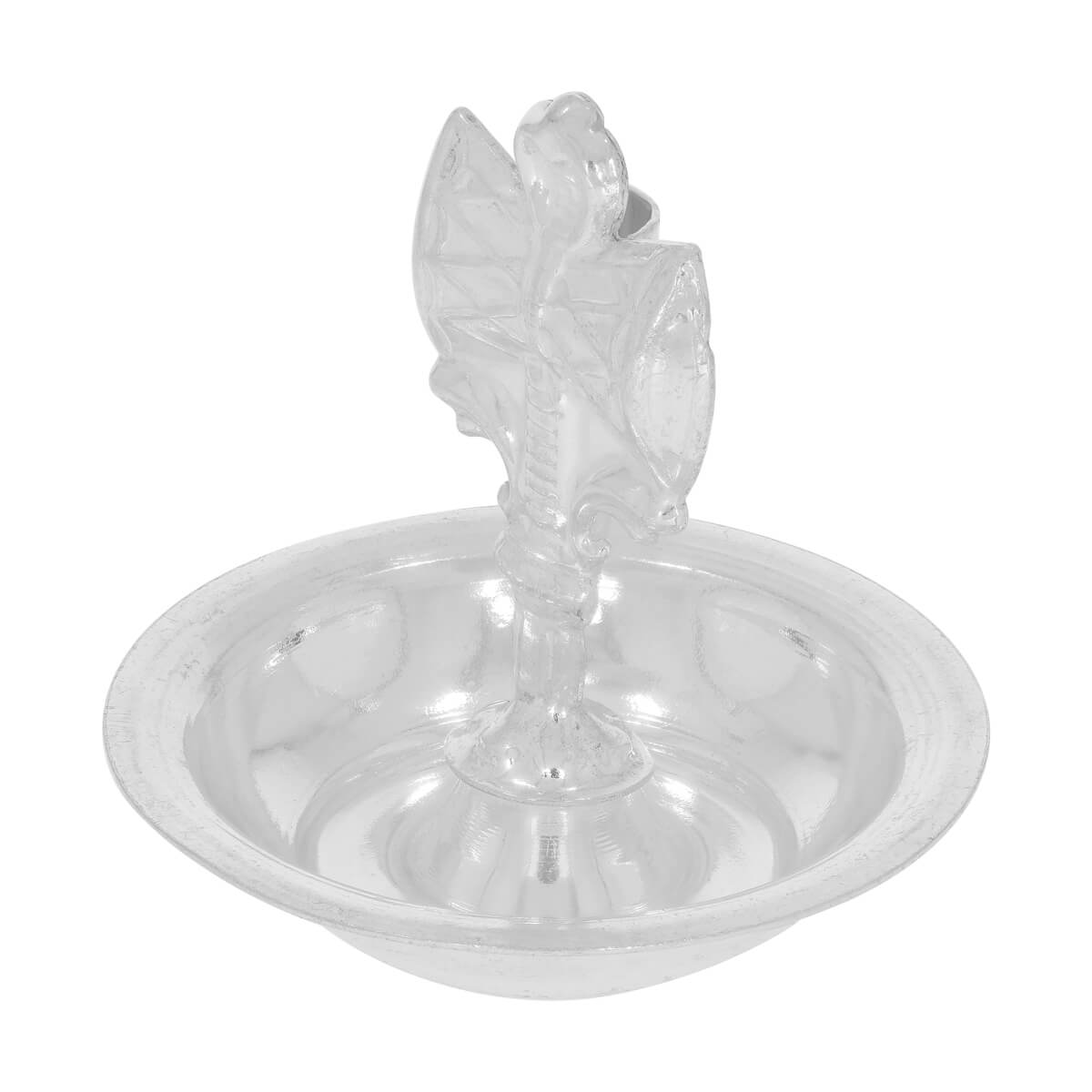 Divine Dungru Silver Agarbatti Stand