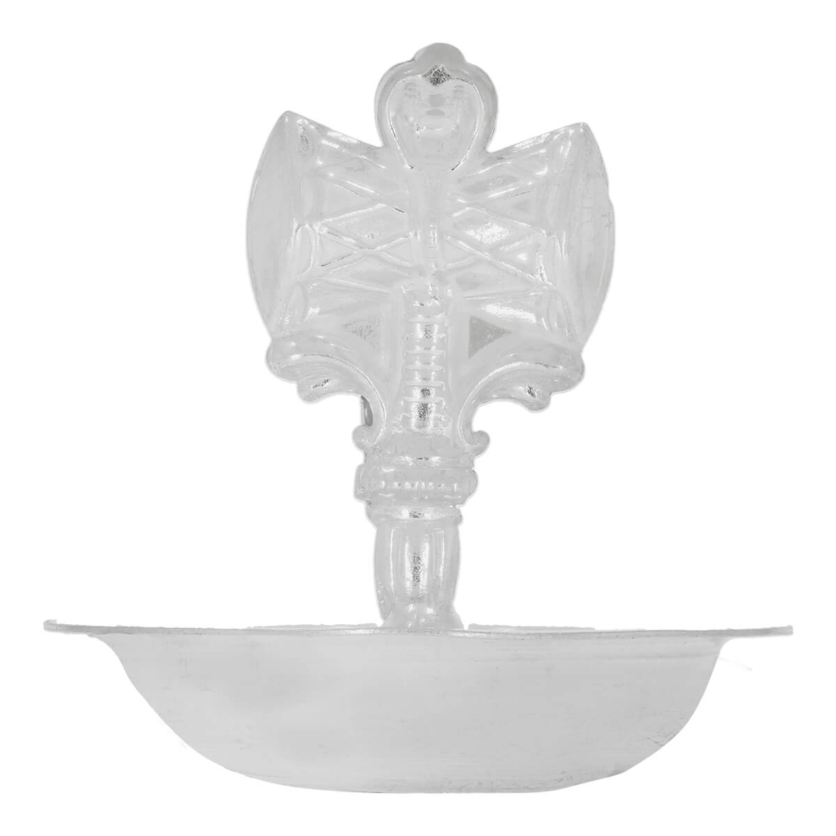 Divine Dungru Silver Agarbatti Stand