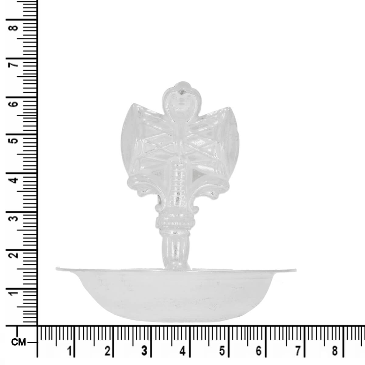 Divine Dungru Silver Agarbatti Stand