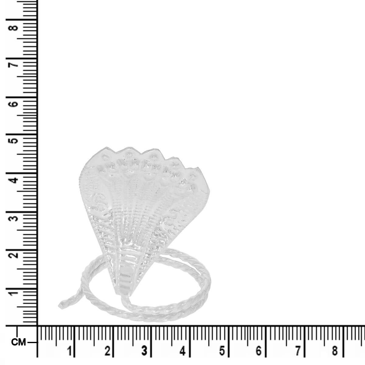 Silver Panchmukhi Naag For Pooja