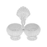 Majestic Silver Peacock Design Kumkum Karanda