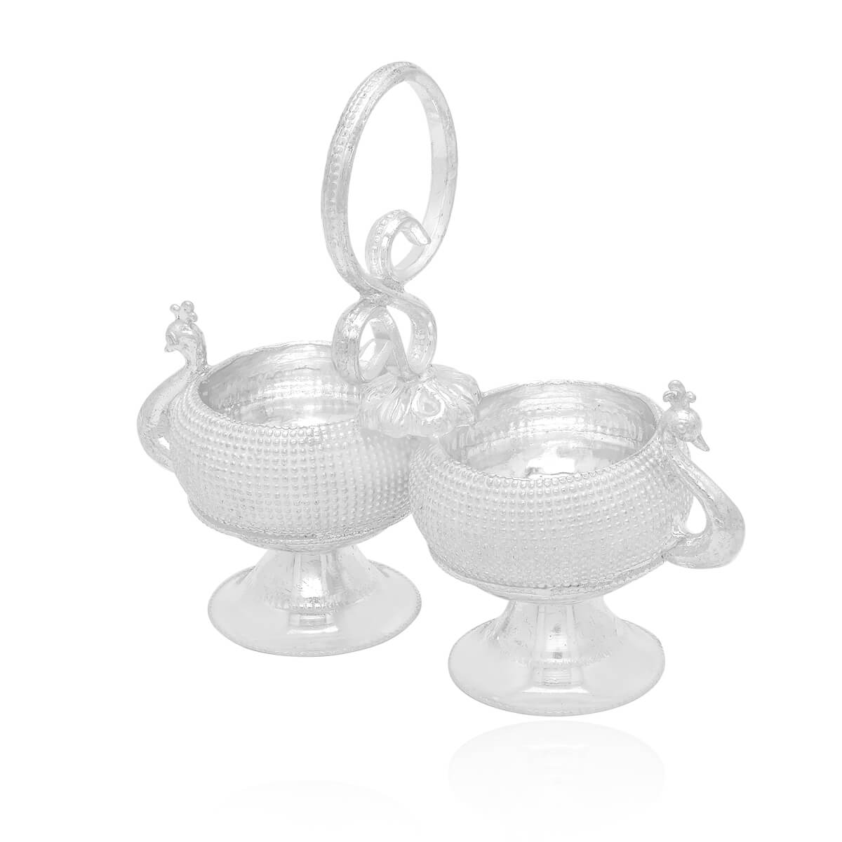 Mesmeric Gleam Silver Karanada