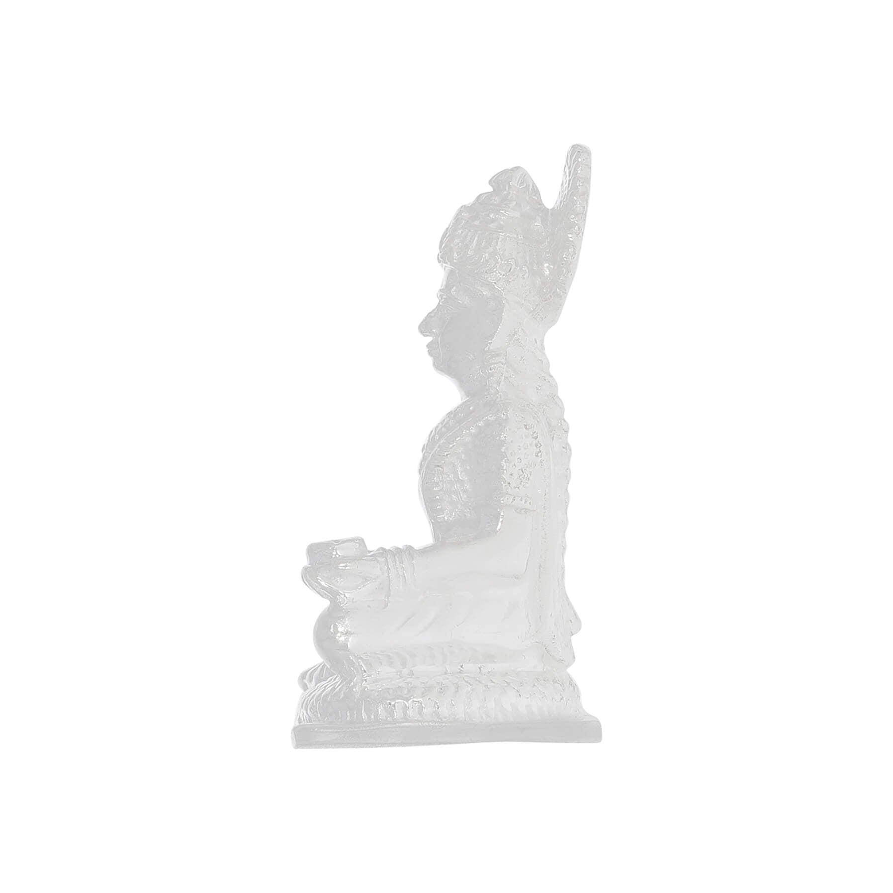 Auspicious Silver Annapurna Devi Idol