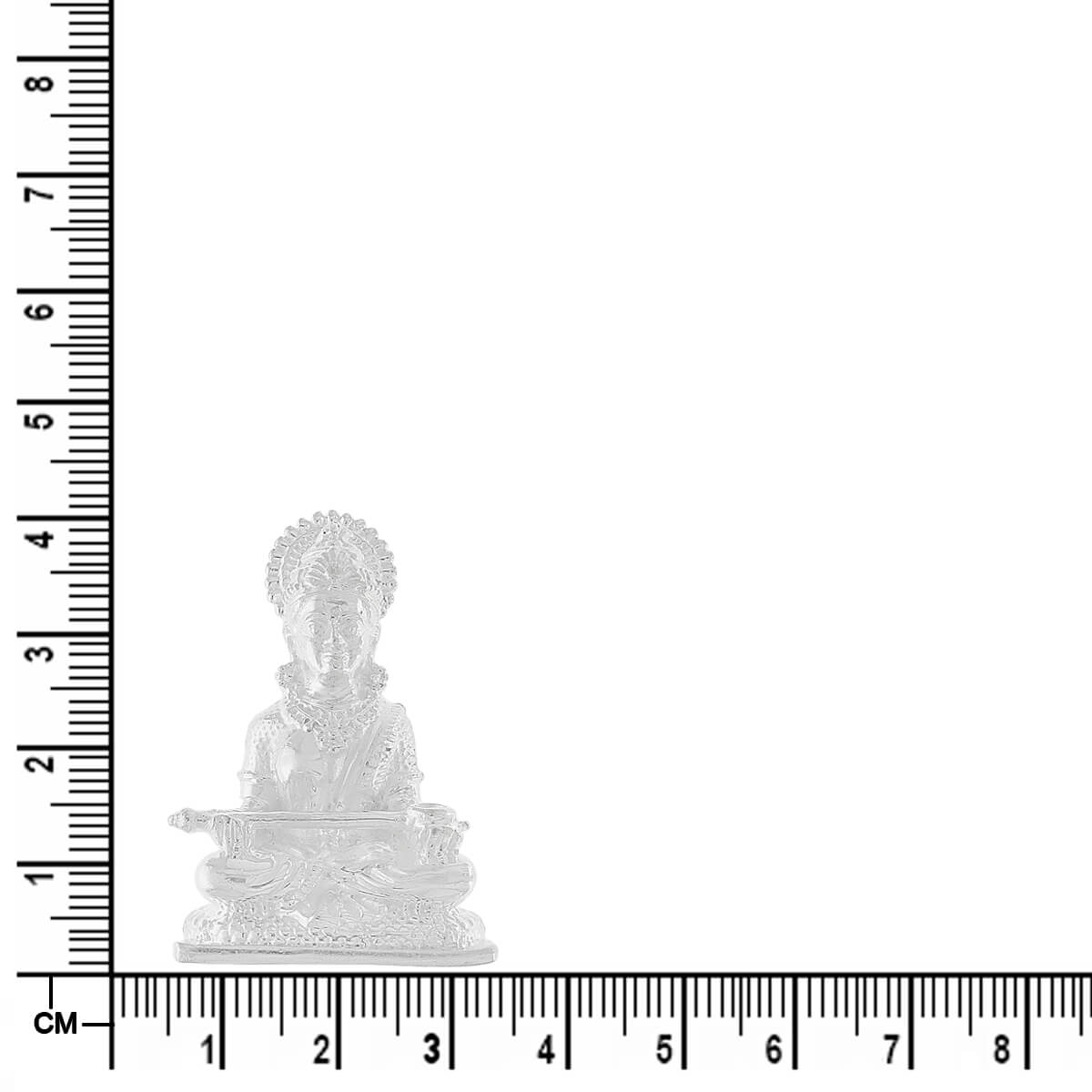 Auspicious Silver Annapurna Devi Idol