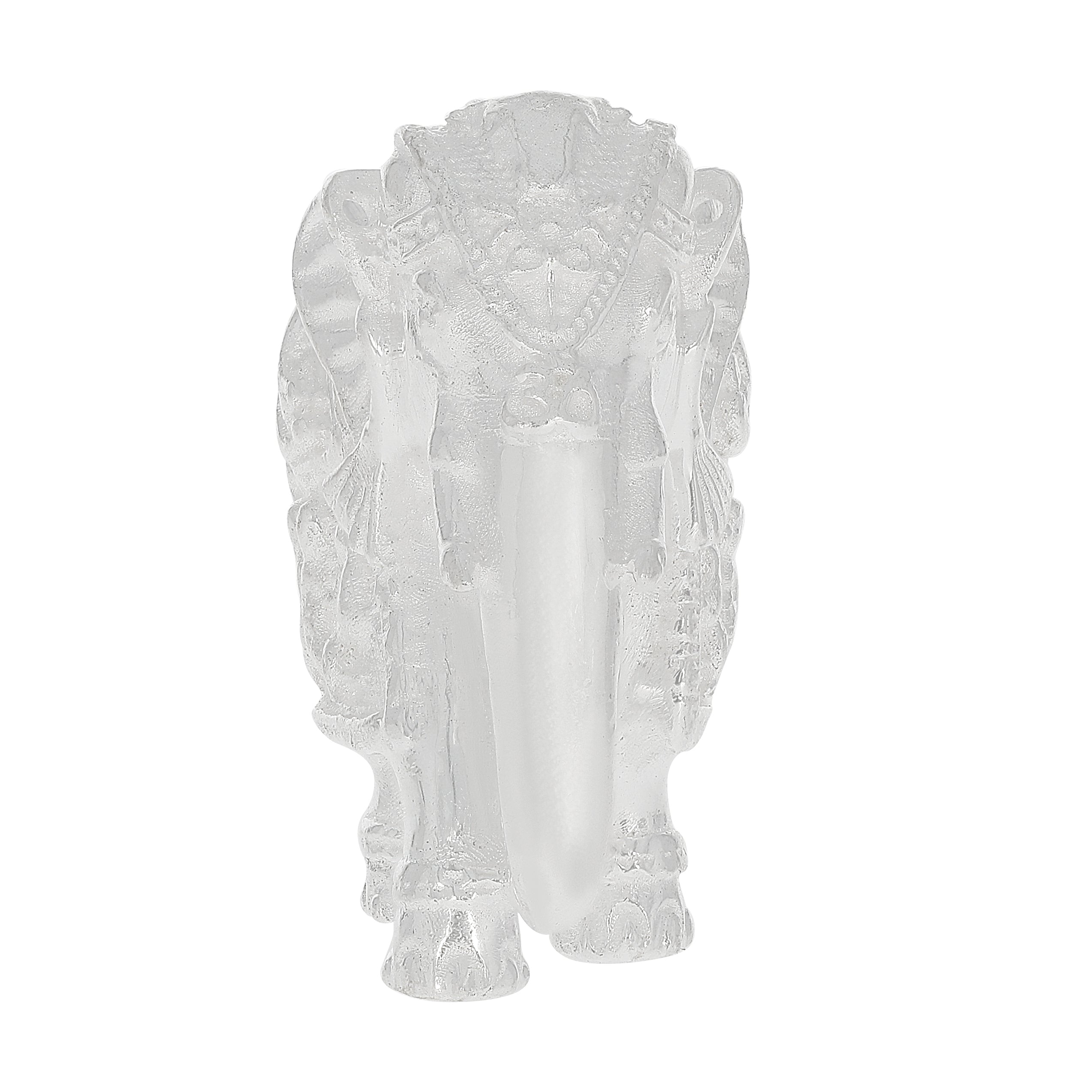Exclusive Elegance Silver Elephant Murti