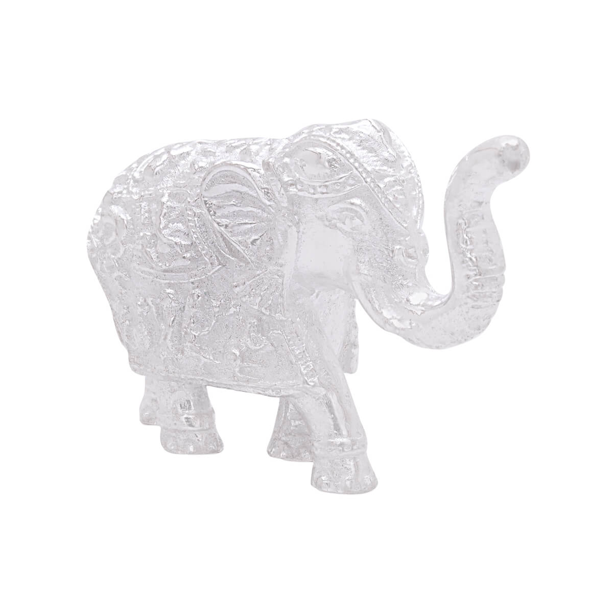 Artistic Elegance Silver Elephant Murti