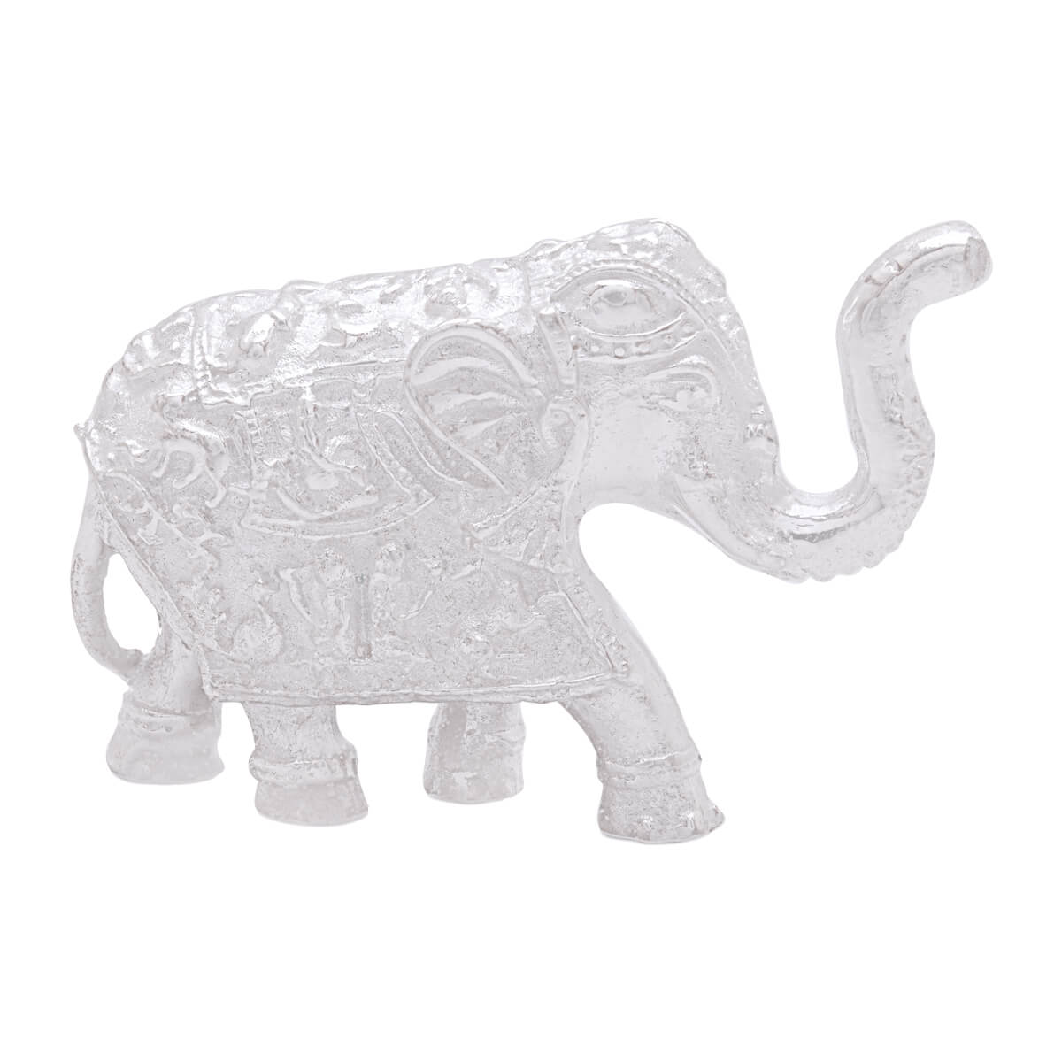 Artistic Elegance Silver Elephant Murti