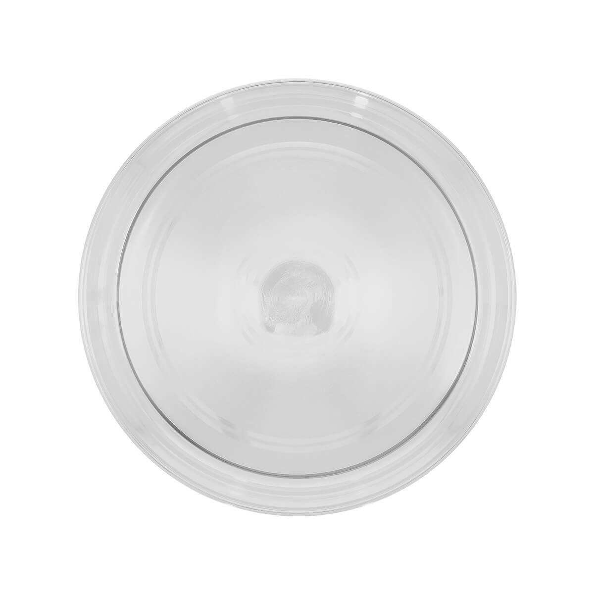 Glossy Finish Silver Dish