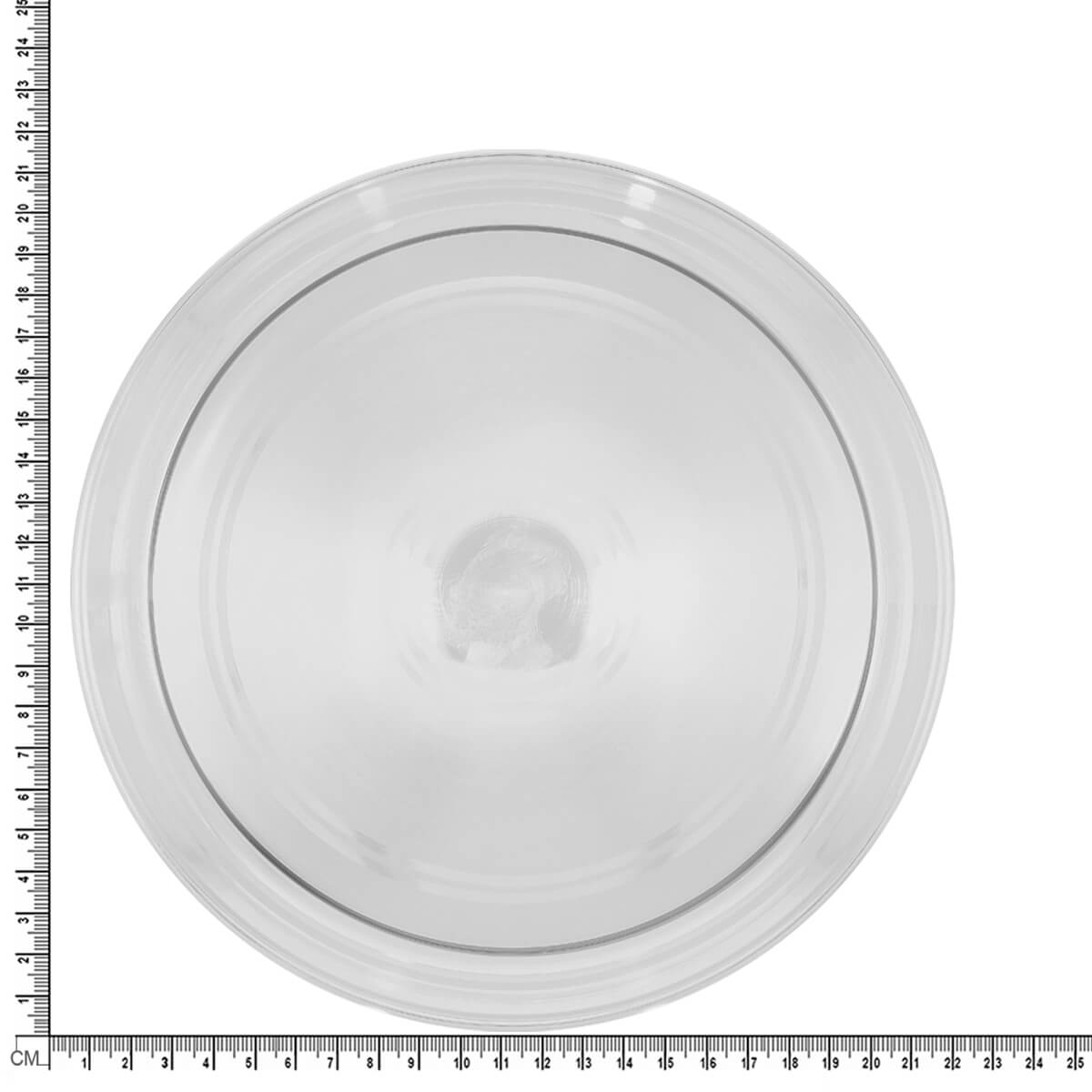 Glossy Finish Silver Dish
