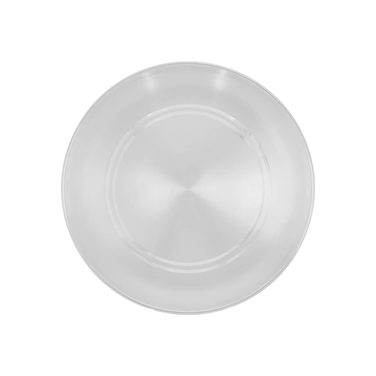 Seamless Glow Silver Dish