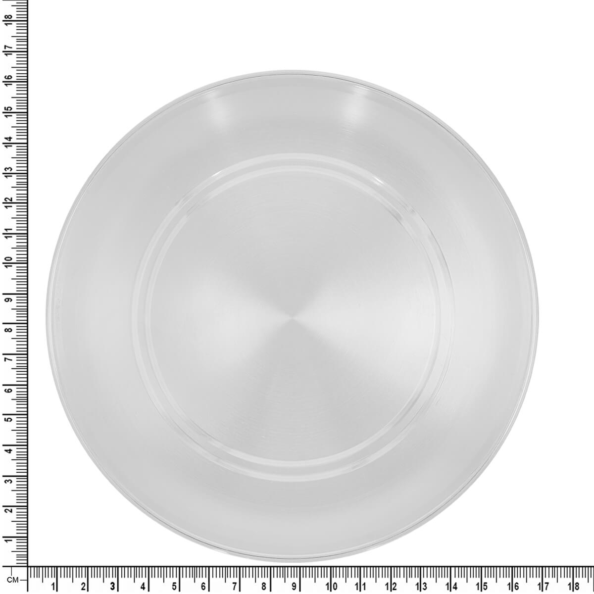 Seamless Glow Silver Dish