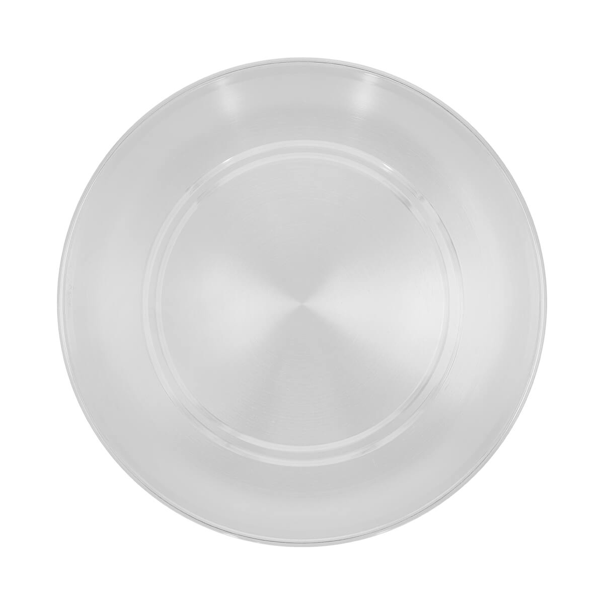 Elegant Shimmer Silver Dish