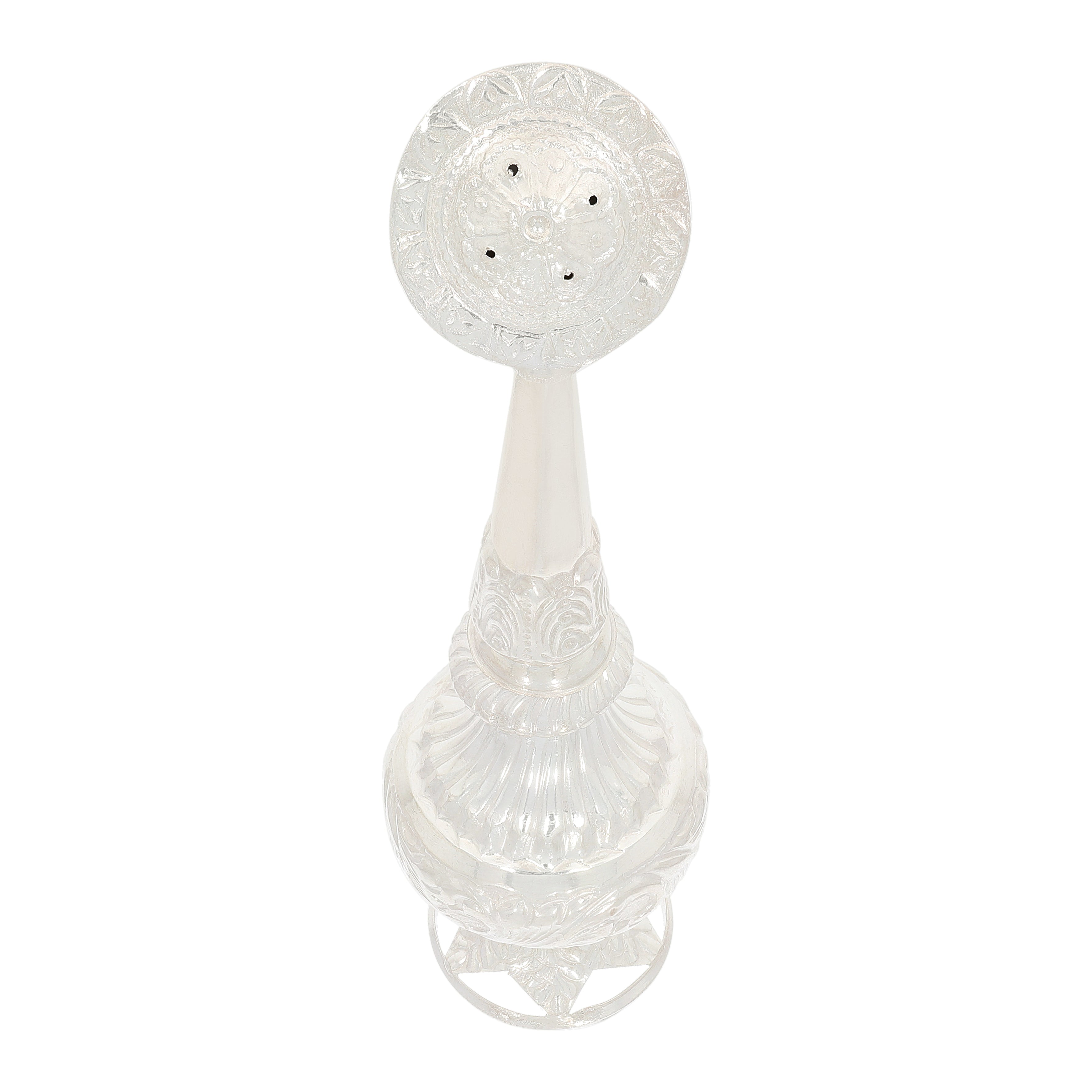 Mesmeric Shimmer Silver Gulabdani
