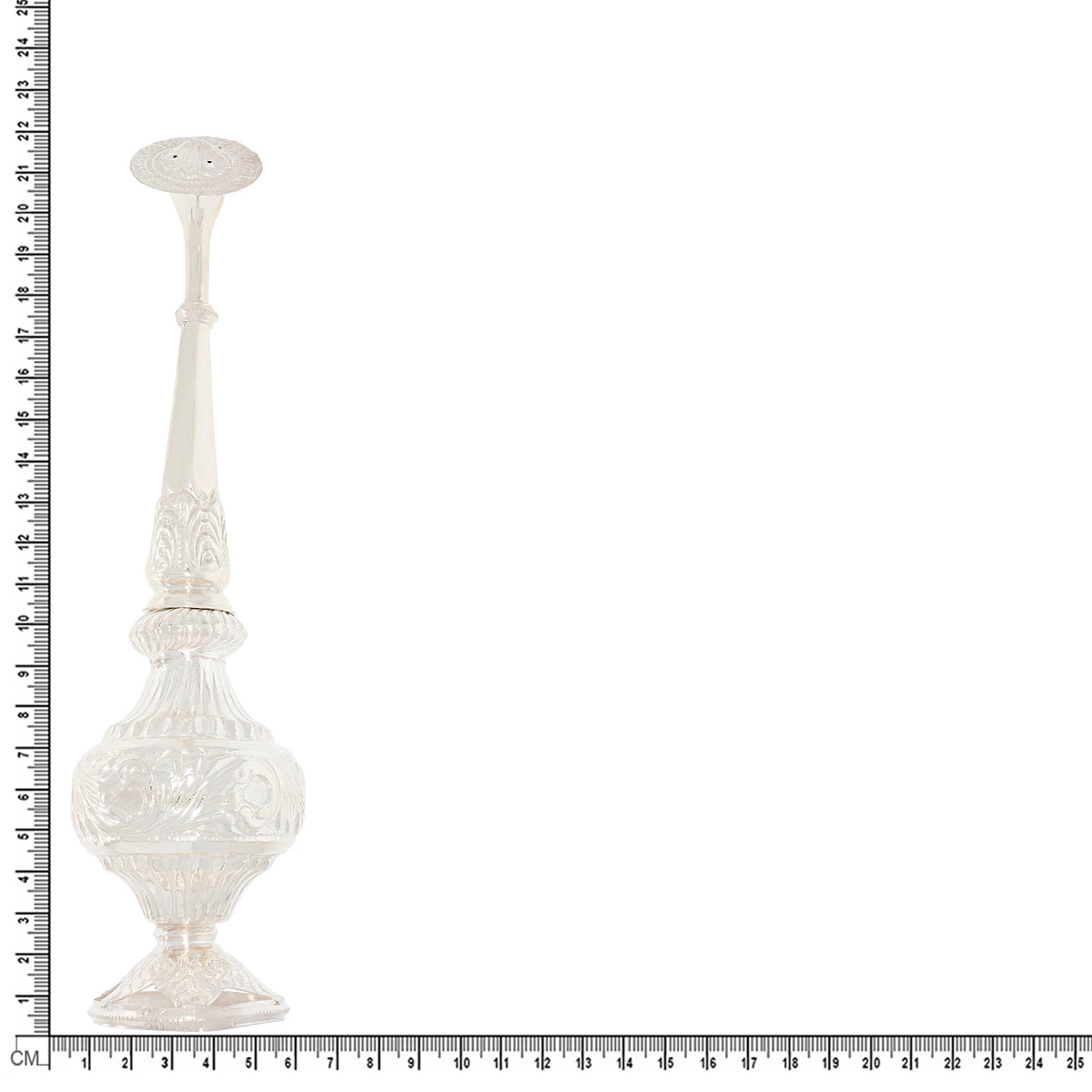 Mesmeric Shimmer Silver Gulabdani