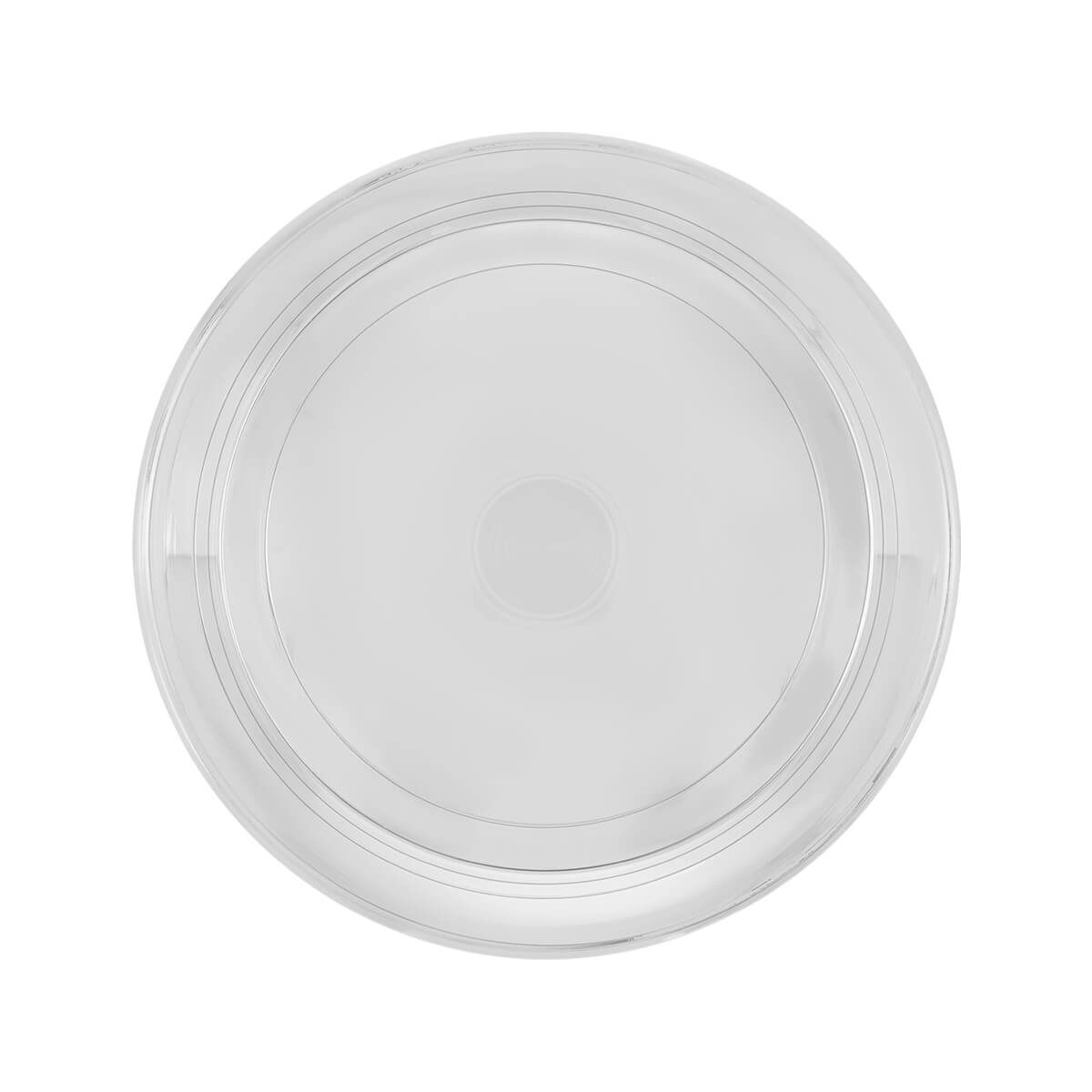 Simple Shimmer Silver Dish