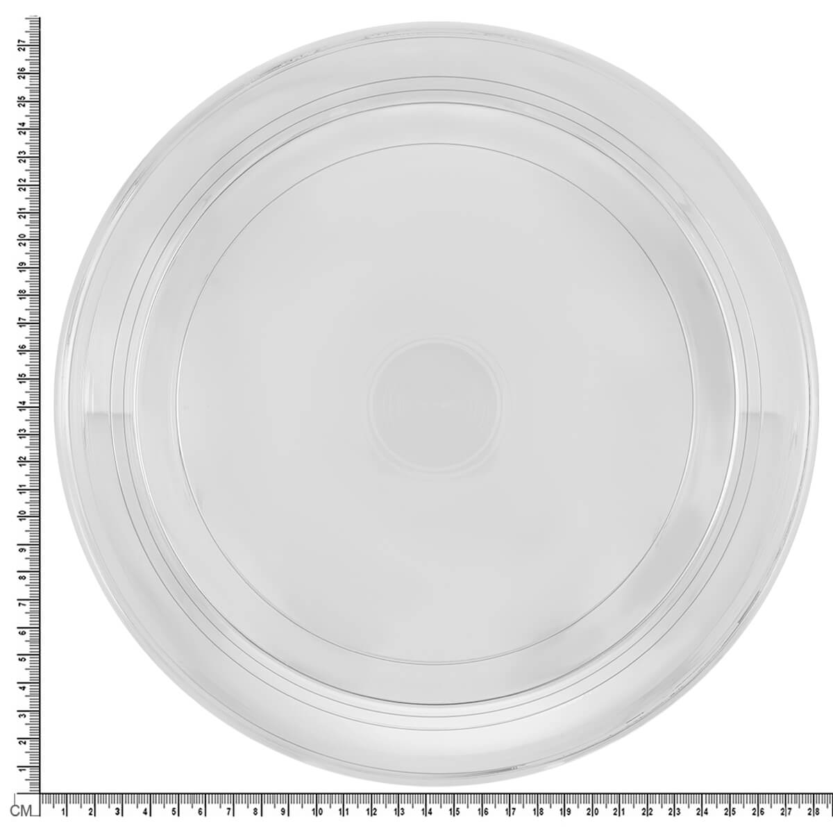 Simple Shimmer Silver Dish