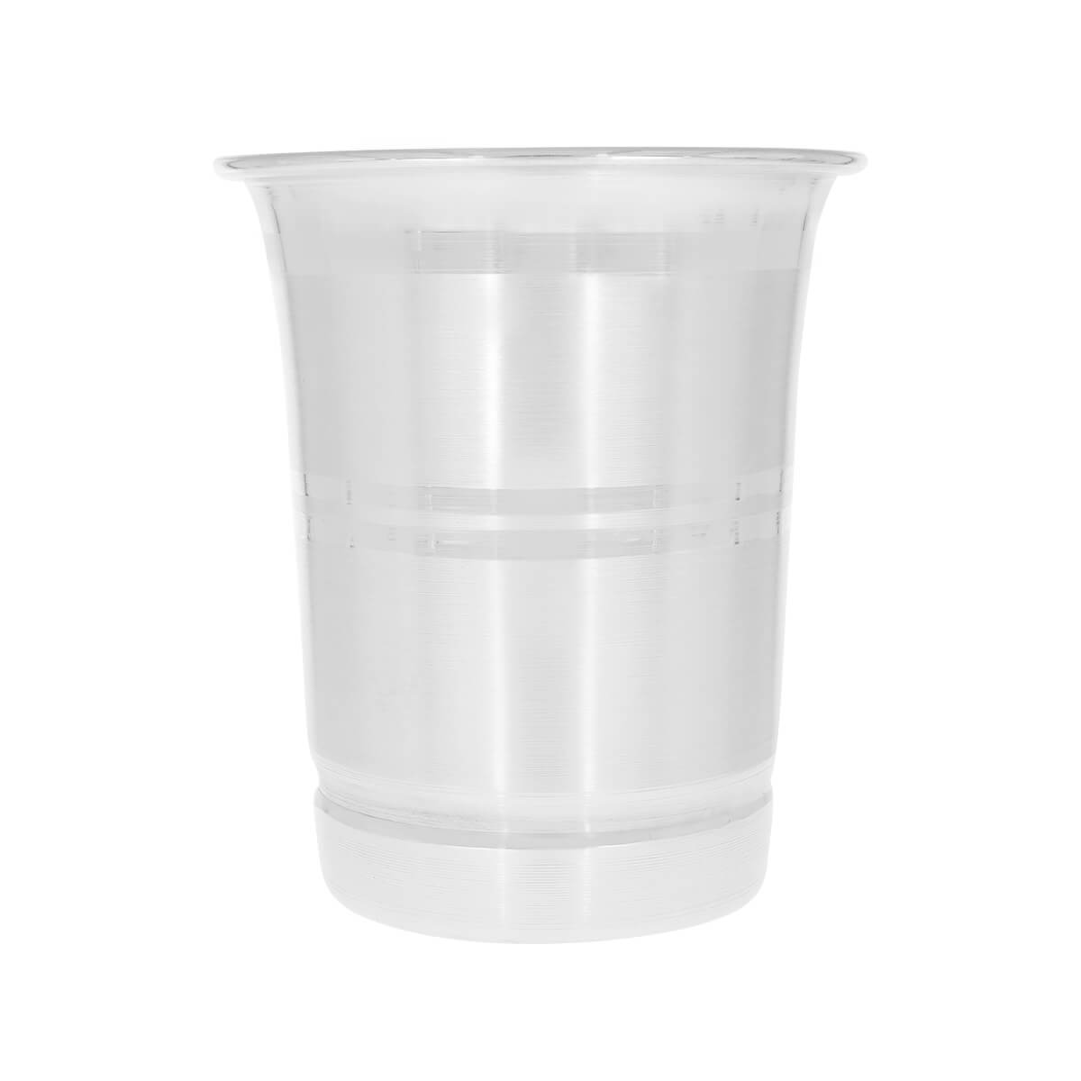 Lustrous Shine Silver Glass