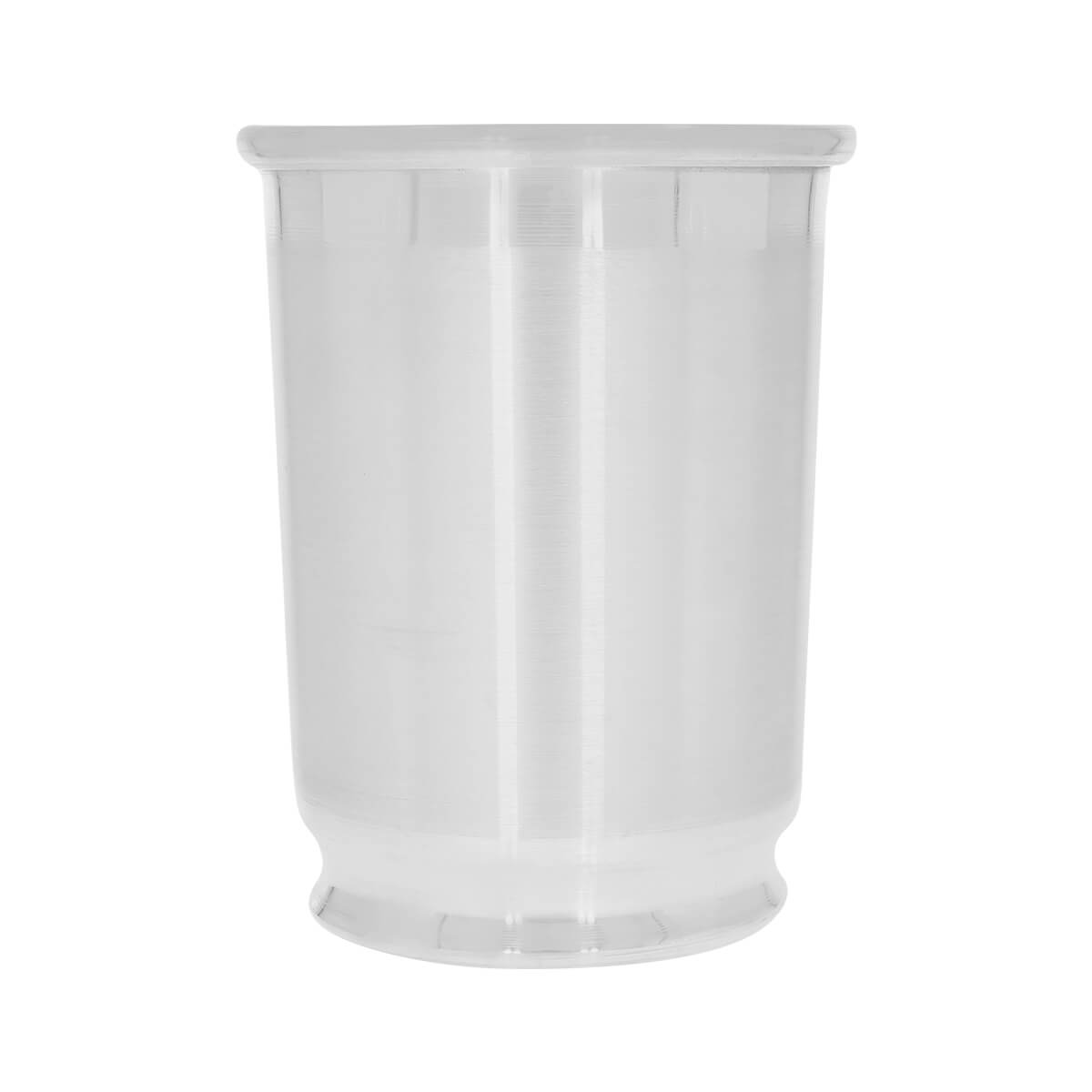 Smooth Shimmer Silver Glass